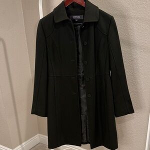 Kenneth Cole Reaction Dark Green Women coat